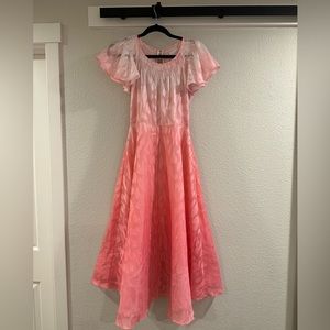 Rachel Parcell pink midi dress